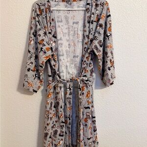 Vera Bradley Multicolor Dog Print Robe